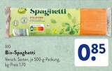 Bio-Spaghetti Angebote von Bio bei ALDI SÜD Monheim für 0,85 €