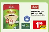 Aroma-Filter 1x4 im Angebot bei Marktkauf in Waiblingen Aroma-Filter 1x4 Angebote von Melitta bei Marktkauf Waiblingen für 1,99 €