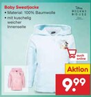 Baby Sweatjacke Angebote bei Netto Marken-Discount Kempten für 9,99 €