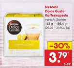 Dolce Gusto Kaffeekapseln Angebote von Nescafe bei Netto Marken-Discount Gütersloh für 3,79 €