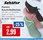 Aktuelles Damen-Kuschelballerinas Angebot bei Kaufhaus Stolz in Kiel ab 2,99 €