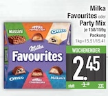 Favourites oder Party Mix von Milka im aktuellen EDEKA Prospekt