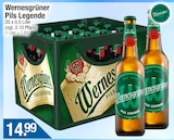 Pils Legende von Wernesgrüner im aktuellen Getränke City Prospekt für 14,99 €