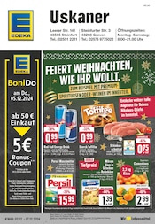 Aktueller EDEKA Supermarkt Prospekt in Horstmar und Umgebung, "Aktuelle Angebote" mit 28 Seiten, 02.12.2024 - 07.12.2024