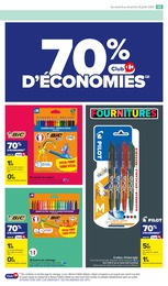 Prix et réduction Feutre dans le prospectus Carrefour Market en cours Offre Feutre dans le catalogue Carrefour Market du moment à la page 59