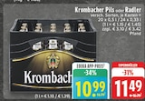 Pils oder Radler Angebote von Krombacher bei E center Witten für 10,99 €