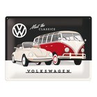 Volkswagen Münsingen - Nostalgic-Art Retro Blechschild Meet The Classics T1/Käfer, 30 x 40 cm Angebot im Prospekt Nostalgic-Art Retro Blechschild Meet The Classics T1/Käfer, 30 x 40 cm bei Volkswagen im Münsingen Prospekt für 23,00 €