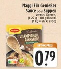 Für Genießer Sauce oder Suppen Angebote von Maggi bei E center Niederkassel für 0,79 €