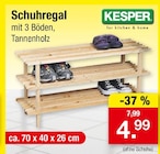 Schuhregal von KESPER im aktuellen Zimmermann Prospekt