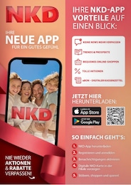 NKD App im Prospekt 