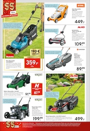 Benzinrasenmäher Angebot im aktuellen Hellweg Prospekt auf Seite 10