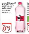 Bittergetränk Tonic Angebote von London bei GLOBUS Gotha für 0,79 €