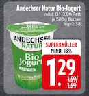 Aktuelle Joghurt Angebote bei EDEKA in Ingolstadt Aktuelles Bio-Joghurt Angebot bei EDEKA in Ingolstadt ab 1,29 €