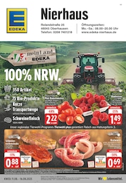 EDEKA Prospekt: "Aktuelle Angebote", 24 Seiten, 11.08.2025 - 16.08.2025