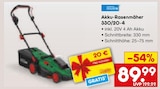 Aktuelles Akku-Rasenmäher 330/20-4 Angebot bei Netto Marken-Discount in Augsburg ab 89,99 €
