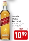 Red Label im Angebot bei E center in Neustadt Red Label Angebote von Johnnie Walker bei E center Neustadt für 10,99 €