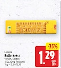 Butterkekse von Leibniz für 1,29 € bei E center im Angebot Butterkekse von Leibniz im aktuellen E center Prospekt
