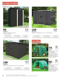 Offre Abri De Jardin dans le catalogue E.Leclerc du moment à la page 44