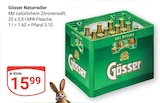 Naturradler Angebote von Gösser bei GLOBUS Gera für 15,99 €