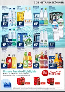 Coca Cola im Getränkewelt Prospekt "DIE GETRÄNKEKÖNNER" mit 4 Seiten (Marl)