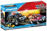 La police poursuit les voleurs - Playmobil en promo chez Maxi Bazar Antony à 29,99 €