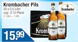 Aktuelle Krombacher Angebote bei Getränke City in Dachau Aktuelles Pils Angebot bei Getränke City in Dachau ab 15,99 €