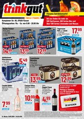 Aktueller Trinkgut Getränkemarkt Prospekt in Halblech und Umgebung, "Füssens Getränkemarkt!" mit 4 Seiten, 19.05.2025 - 24.05.2025