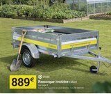 Promo Remorque routière EM201 à 889,00 € dans le catalogue Espace Emeraude à Noyal-Pontivy