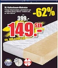 wohnen & sparen Wiegand Fulda - XL Kaltschaum-Matratze Angebot im Prospekt XL Kaltschaum-Matratze bei wohnen & sparen Wiegand im Fulda Prospekt für 149,00 €