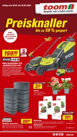 Aktueller toom Baumarkt Baumarkt Prospekt in Tiste und Umgebung, "Respekt, wer's selber macht." mit 14 Seiten, 10.05.2025 - 16.05.2025