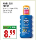 Sun Spray im Angebot bei Marktkauf in Oberhausen Sun Spray Angebote von NIVEA bei Marktkauf Oberhausen für 8,99 €