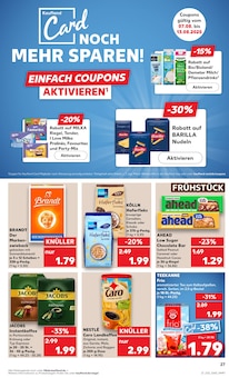 Jacobs im aktuellen Kaufland Prospekt (Regensburg) Jacobs im Kaufland Prospekt "Aktuelle Angebote" mit 60 Seiten (Regensburg)