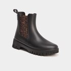 Boots de pluie élastiquée noir femme en promo chez La Halle Paris à 19,99 €