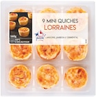 16 MINI QUICHES LORRAINE en promo à 8,50 € chez Supermarchés Match 16 MINI QUICHES LORRAINE dans le catalogue Supermarchés Match