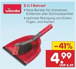 2 in 1 Kehrset von Vileda im aktuellen Netto Marken-Discount Prospekt für 4,99 €