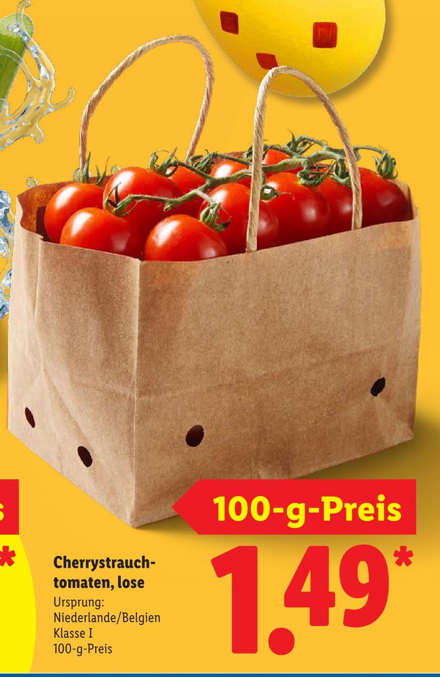 Cherrystrauchtomaten, lose