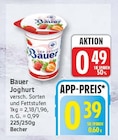 Joghurt von Bauer für 0,39 € bei EDEKA im Angebot Joghurt von Bauer im aktuellen EDEKA Prospekt