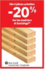 Dès 5 pièces achetées -20% Sur les madriers et bastaings - LEROY MERLIN à Sarcelles Dès 5 pièces achetées -20% Sur les madriers et bastaings en promo chez LEROY MERLIN Sarcelles