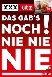 XXXLutz Möbelhäuser Prospekt: "DAS GAB'S NOCH NIE NIE NIE!", 4 Seiten, 07.10.2024 - 20.10.2024