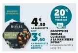Cocotte de moules cuisinées à la marinière - Royal - Super U à Montpellier Cocotte de moules cuisinées à la marinière - Royal en promo chez Super U Montpellier à 3,60 €
