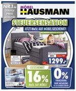 Möbel Hausmann Prospekt für Leverkusen mit 12 Seiten Möbel Hausmann Prospekt für Leverkusen: "STEUERSENSATION", 12 Seiten, 14.09.2020 - 20.09.2020