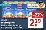 Aktuelle Sahne Angebote bei ALDI SÜD in Würzburg Aktuelles H-Schlagsahne Angebot bei ALDI SÜD in Würzburg ab 2,29 €
