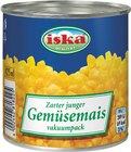 Zarter junger Gemüsemais Angebote von Iska bei Zimmermann Oldenburg für 0,88 €