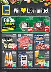 Bier im EDEKA Prospekt in Borna Aktueller EDEKA Prospekt mit Bier, "Wir lieben Lebensmittel!", Seite 1