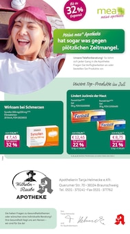 Aktueller mea - meine apotheke Prospekt "Unsere Juli-Angebote" für Braunschweig Aktueller mea - meine apotheke Prospekt für Braunschweig mit Seiten
