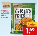 Grid Fries im Netto Marken-Discount Prospekt Grid Fries von Botato im aktuellen Netto Marken-Discount Prospekt für 1,69 €