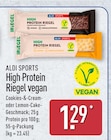 High Protein Riegel vegan von ALDI SPORTS im aktuellen ALDI Nord Prospekt für 1,29 €
