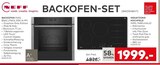 Backofen-Set (3MIOSH80IT) Angebote von Neff bei porta Möbel Lehrte für 1.999,00 €