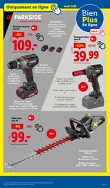 Perceuse-Visseuse Angebote im Prospekt "XXL QUANTITÉ MAXI À PRIX MINI" von Lidl Perceuse-Visseuse Angebote im Prospekt "XXL QUANTITÉ MAXI À PRIX MINI" von Lidl auf Seite 43
