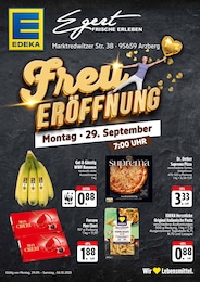 EDEKA Prospekt für Schirnding: "Freu ERÖFFNUNG", 4 Seiten, 29.09.2025 - 04.10.2025